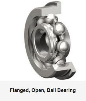 Flanged Open Ball Bearing