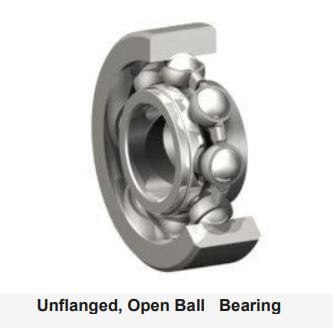 Unflanged Open Ball Bearing