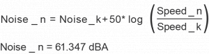 Noise Calculation Example