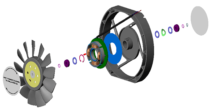 cooling fan diagram