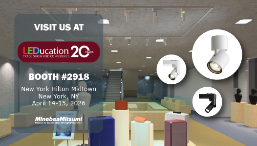 Visit our booth at LEDucation